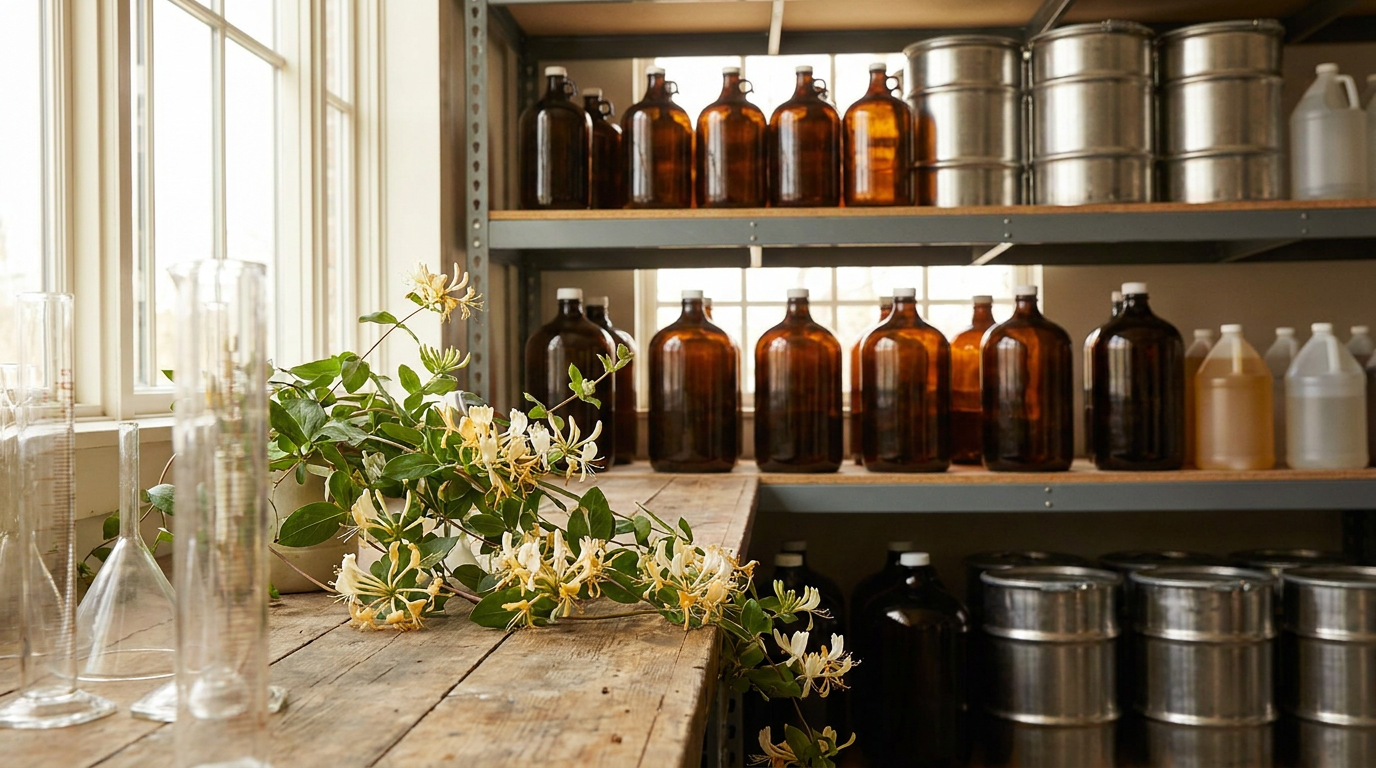 Honeysuckle Absolute for Fine Fragrance & Perfumery