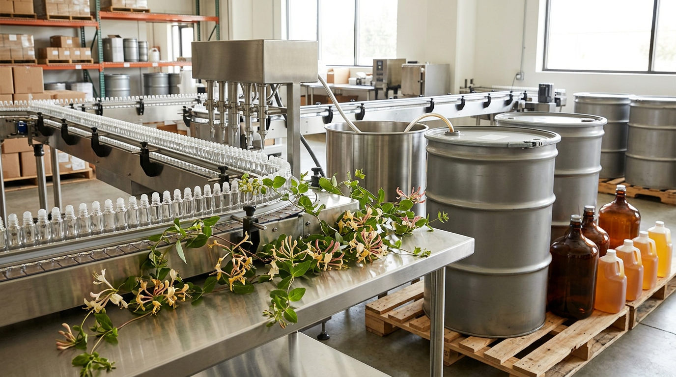 Honeysuckle Absolute for Roll-On Perfume Oil Production
