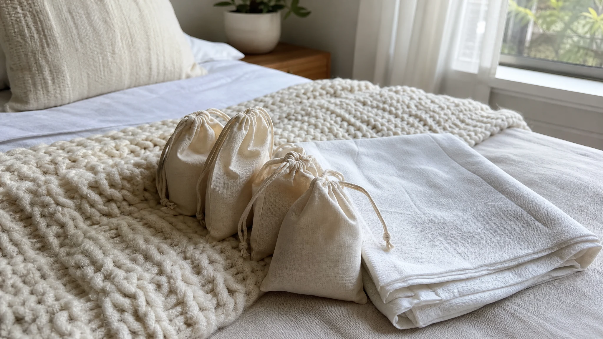 Honeysuckle Linen Spray and Sachets: Start With the Sachet